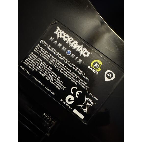 RockBand Wii Harmonix Fender Guitar Hero Stratocaster Model 19091 - NO DONGLE - Picture 9 of 9